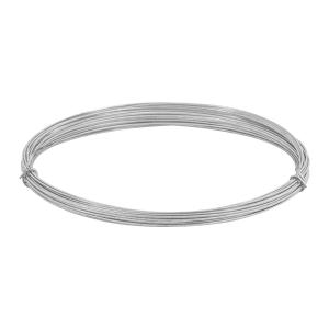 ALAMBRE GALVANIZADO FIERO N° 20 ROLLO 6.1 MT.
