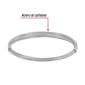 ALAMBRE GALVANIZADO FIERO N° 20 ROLLO 6.1 MT.