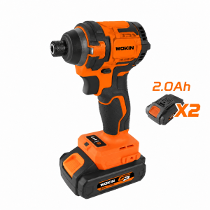 ATORNILLADOR IMPACTO WOKIN INDUSTRIAL BRUSHLESS 2 BAT. 20 V.