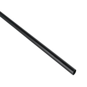BARROTE DE CORTINA HERMEX REDONDO NEGRO MATE 1