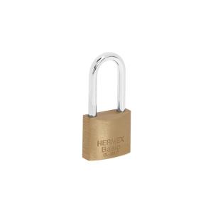 CANDADO DE BRONCE HERMEX BASIC ARO LARGO 30 MM.