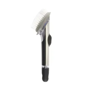 CEPILLO LIMPIADOR OXO CON DISPENSADOR DE JABON LIQUIDO