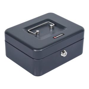 COFRE SEGURIDAD HERMEX NEGRO 200 X 160 X 90 MM. CADI-20