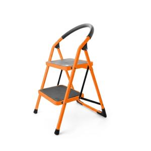 ESCALERA DE ACERO WOKIN 2 ESCALONES ANCHOS HASTA 150 KG.