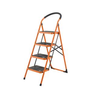ESCALERA DE ACERO WOKIN 4 ESCALONES ANCHOS HASTA 150 KG.