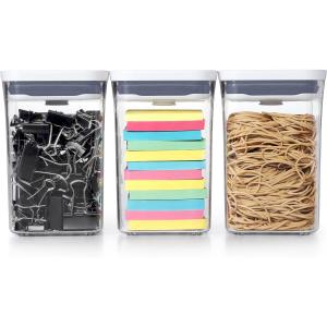 JUEGO DE CONTENEDORES OXO 3 UN. SMALL CON TAPA POP PLASTICA