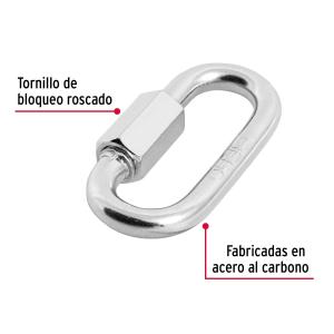 MOSQUETON BOMBERO C/ROSCA FIERO 5/16