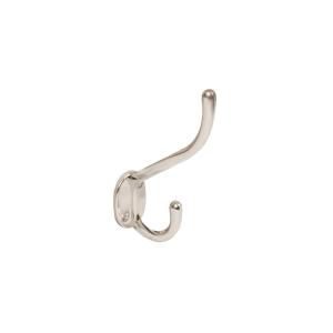 PERCHA HERMEX DOBLE VERTICAL ZAMAC NIQUEL SATIN PEPU-14