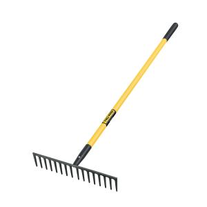 RASTRILLO TRUPER CON CABO DE FIBRA DE VIDRIO 16 DIENTES