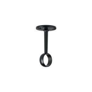 SOPORTE PARA BARROTE HERMEX REDONDO NEGRO 1