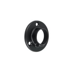 SOPORTE PARA BARROTE HERMEX REDONDO NEGRO 1